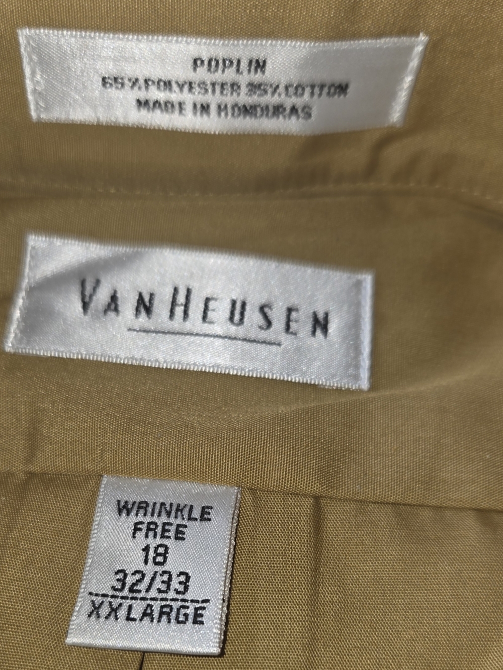 Van Heusen Men’s Dijon Dress Shirt - Picture 2 of 5